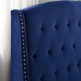 thumbnail image 2 of Harper roi Lit rembourré - Royal Blue, 2 of 7