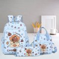 thumbnail image 4 of PRETXORVE Kapibala Backpack for Girls Cute Capybara Elementary School Students Children From Grades to Backpack, 4 of 5