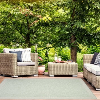 ECARPET Tapis d'Extérieur pour Patio, Terrasse, Jardin, Camping, Imperméable, Collection Veranda Classic