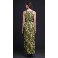 thumbnail image 2 of Bimba Robe Longue de Soirée à Col Rond Imprimée avec Fentes Latérales pour Femmes - Très Petit, 2 of 6