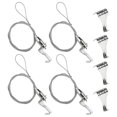 thumbnail image 2 of Elodie 4 Pieces Picture Rail Hanging System DIY Handcraft Adjustable Hooks Sturdy Frame 0.5 m, 2 of 8