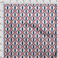 thumbnail image 3 of oneOone Georgette Viscose Fabric Diamond Ikat Decor Fabric Printed BTY 42 Inch Wide, 3 of 4