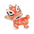 thumbnail image 1 of Creative Kirin Accessories Dance Alloy Keychain Retro Pendant Dance Ca, 1 of 8