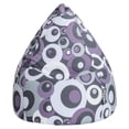 thumbnail image 1 of Gouchee Home Malibu Lilac Cotton Bean Bag Chair – Oeko-Tex Certified Fabric with Polystyrene Bead Filling, Suitable for Adults and Teens, Lightweight & Portable for Bedroom, Dorm or Living Room, 1 of 6