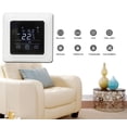thumbnail image 4 of Thermostat For Floor Heating Tuya Smart Temperature Controller For Gas Boiler Touch Screen Thermostat ,Save Energy, 4 of 6