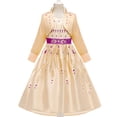 thumbnail image 1 of HAWEE Elsa 2 Anna Princess Dress - Christmas Cosplay Dress up Costume Fairy Tale Robe for Girls, 1 of 7