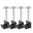thumbnail image 2 of Truck Tool Box Mounting Kit, Truck Tool Box Tie Downs Rigid Fixation Aluminum High Strength No Drilling  for Cargo Management Systems, 2 of 7