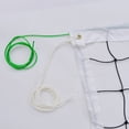 thumbnail image 3 of Net Volleyball Net PE Net Cable Volleyball Net with 4 Sides Polyester Edging for Outdoor Beach, 3 of 8