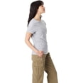 thumbnail image 3 of Hanes T-shirt Nano-T pour Femmes, 2TG, Acier Clair, 3 of 3
