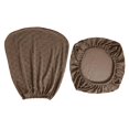 thumbnail image 2 of Rotating Chair Protector Office Chair Cover Protective Computer Desk Chair Cover coffee, 2 of 8