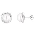 thumbnail image 1 of Boucles d'Oreilles Clous en Perles de Fleurs, 1 of 1