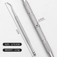 thumbnail image 2 of 3pcs Ingrown toenail tool, Toenail File And Lifters, [ Upgraded ] Professional Surgical Safe Nail Treatment Pedicure Tool Kit Under Nail Cleaner Tools Pain Relief, 2 of 6