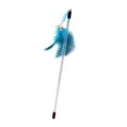 thumbnail image 2 of Tachiuwa Cat Feather Toy Funny Exercise Toy Cat Teaser Stick for Kitten Cats Exercise Blue, 2 of 9