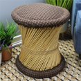 thumbnail image 2 of Natural Geo Tabouret d'Appoint en Murène (Ensemble de 2) - Jute Brun Foncé, 2 of 8