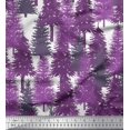 thumbnail image 1 of Soimoi Rayon Crepe Fabric Cedar Tree Printed Craft Fabric by the Yard 46 Inch Wide, 1 of 5