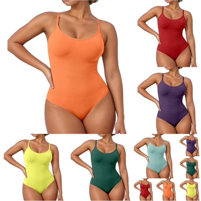 Shaping Abdominal Waist Binding Lifting Backless Summer Bodysuit Control Shapewear