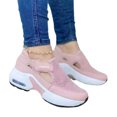 thumbnail image 1 of Chaussures Orthopédiques pour Femmes Semelle Coussinée Volantes Tissées pour Couple Marche Décontractée, 1 of 6