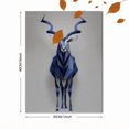 thumbnail image 3 of Qisvanset Colorful Tree Lemur Canvas Print 12x16 Inch Kids Room Art, 3 of 8