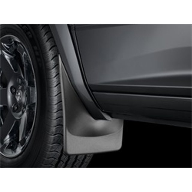 Black No Drill MudFlaps Chevrolet Avalanche 2003 - 2006 Only fits models with OE fender flares; will