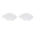 thumbnail image 1 of ZheElen 12pcs 3inch Archery Turkey Feathers Fletchings Vanes White 3 Inch 2Set, 1 of 6