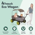 thumbnail image 2 of hauck Eco Folding Wagon with Multipurpose Hand Pulled Utility, Forest Green, 2 of 8