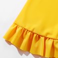 thumbnail image 3 of PatPat 3pcs Kid Girl Floral Print Ruffled Swimsuit, 3 of 4