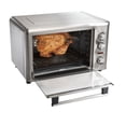 thumbnail image 3 of Hamilton Beach Countertop Convection Oven with Rotisserie, 1500 Watts, Stainless Steel (31103DC), 3 of 5