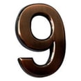 thumbnail image 2 of Adhesive Glossy 3D House Number Door Plate Sign Outdoor Hotel Room Number, 2 of 6