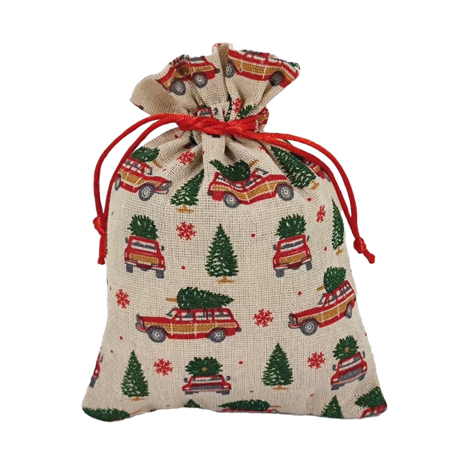 Holiday Time 5 Count Truck Christmas Gift Bags