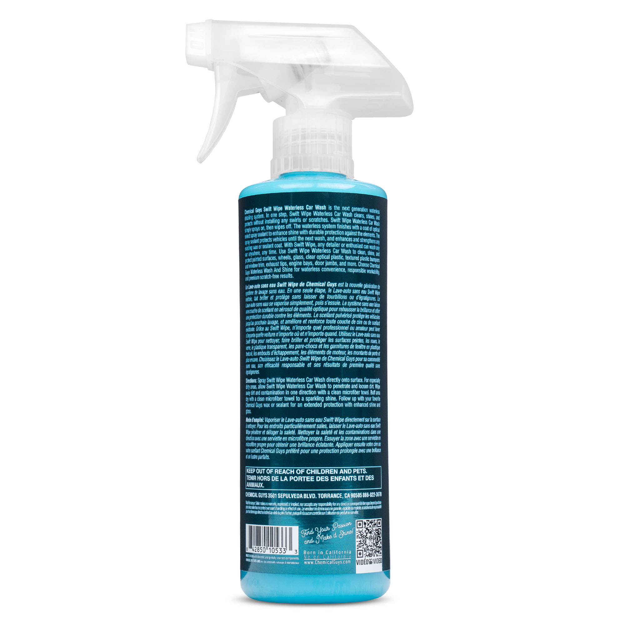 Chemical Guys Swift Wipe Waterless Car Wash (16 Fl. Oz.)