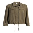thumbnail image 5 of Time and Tru Women‘s Soft Utility Jacket  Sizes XS-XXXL, 5 of 5
