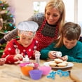 thumbnail image 3 of 26Pcs Kids Cooking and Baking Set Chef Role Play Costume Set with Apron Chef Hat Cooking Baking Tools, 3 of 7