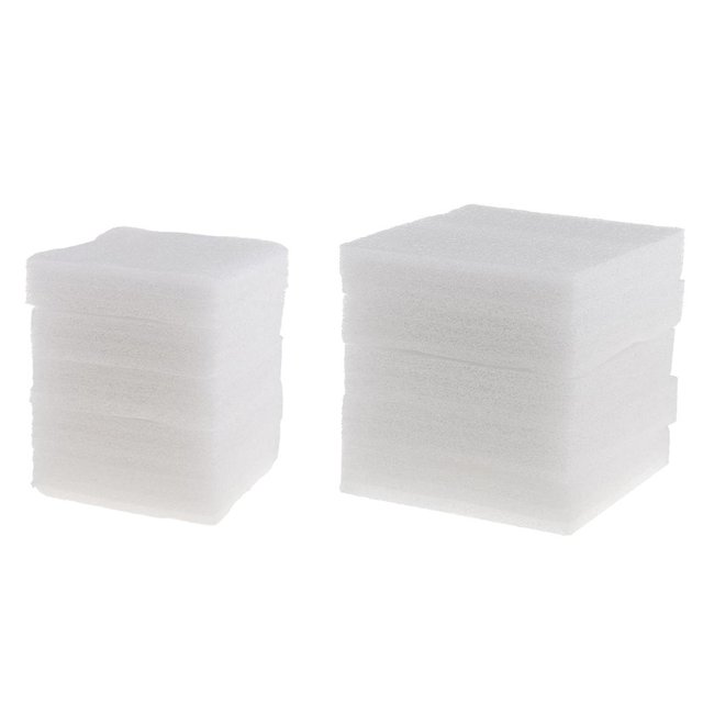 10 Pcs Tailles Assorties Feutrage en Mousse Blanche Accessoires en Feutre