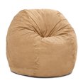 thumbnail image 4 of Jaxx Saxx Fauteuil Poire Rond de 4 Pieds avec Housse Amovible, Camel (Ensemble de 1), 4 of 5