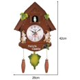 thumbnail image 1 of fastboy Vintage Style Cuckoo Wall Clock Hanging Alarm Silent for Office C, 1 of 8