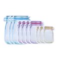 thumbnail image 3 of FLAMEEN Zip Lock Bags Sealing Zipper Bag Food Saver Storage Bags Snacks Parties For Food Picnics Nuts, 3 of 8