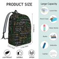thumbnail image 4 of Scientific Formula School Backpack, Experiment Design, Biology Student School Bag, Science Classroom Travel Daypack, 4 of 5