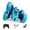 Blue, variant on YIMWNYI 2.4G Mini Double-sided Stunt Car, Remote Control Car, 360 Degrees Rotating Drifting Climbing Car, Ideal for Indoor and Outdoor Racing, Great Gift for Ages 6+