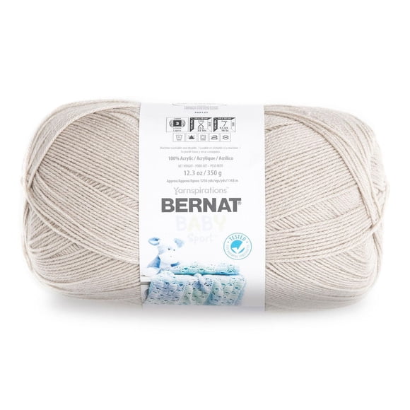 Bernat® Baby Sport™ Yarn, Acrylic #3 DK, 12.3oz/350g, 1256 Yards