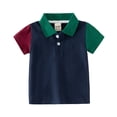 thumbnail image 1 of Boys' Casual Color Blocked Sweat Absorbent Shirt, 1 of 4