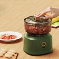 thumbnail image 4 of Meitianfacai Electric Garlic Chopper Portable Mini Food Processor Wireless Vegetable Masher With USB Charging Garlic Masher Mincer For Onions Meat Spices, 4 of 9