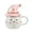 Pink, variant on Halloween Cup Cute Coffee Cup With Witch Hat Lid And Handle Ceramic Cup Halloween Cup Kitchen Daily Necessities Double Wall Mug The Cellar Mugs Double Walled Glasses Cute Glass Coffee Cup 12oz Mug Set