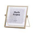 thumbnail image 1 of DeeCozy 4inch beautiful Metal Picture Frame Classic Minimalist Desktop Photo Frame Exquisite Glass Photo Stand for Home Office Birthday, 1 of 1