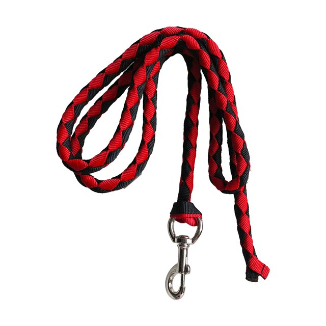fastboy Horse Rope Horse Leads Rein Snap Leading Rope Cord with Clip Horse Red 2.5Meters