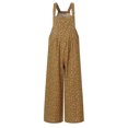 thumbnail image 2 of Gupgi Women Loose Style Overalls, Sleeveless Square Collar One-piece, 2 of 7