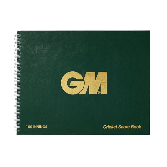 Gunn & Moore 100 Innings Cricket Score Book