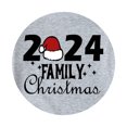 thumbnail image 4 of TIMIFIS Pyjamas de Noël pour Femmes Ensembles de Pyjamas Assortis pour la Famille Femmes Décontracté de Noël Imprimé Col Rond Manches Longues Haut et Pantalon Long Tenue d'Intérieur Cadeaux de Noël, 4 of 4