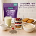 thumbnail image 4 of Rootalive Graines de Chia Blanches Biologiques 454 g, 4 of 7