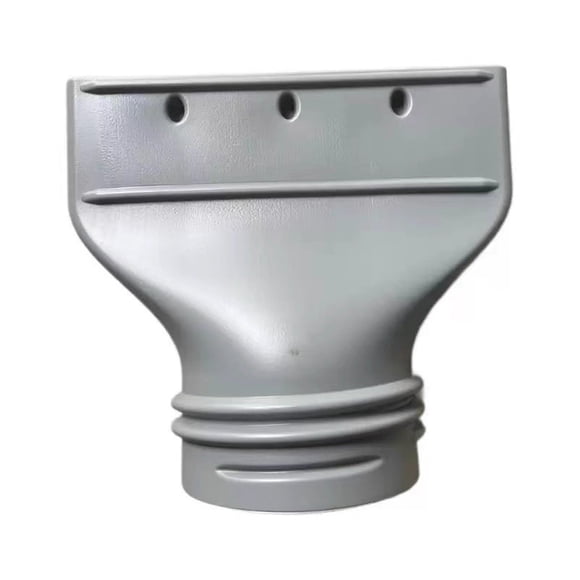 Maoww Flat interface exhaust hose adapter, air adapter, air matching, adapter, suitable for mobile air conditioning (gray) Exhaust duct joint