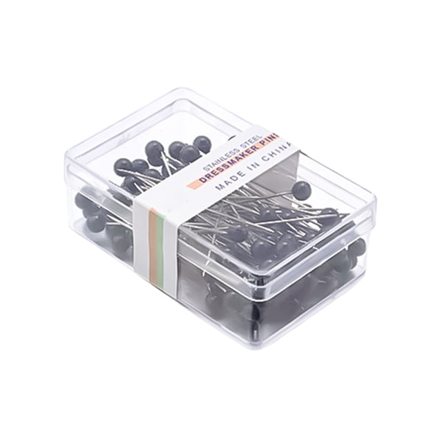 Hearth & Gear 100pcs Sewing Pins Pin For Sewing 100 Sewing Pins Set For Sewing DIY Projects Ewing Pins Straight Pins For Fabric Multicolor Pearlized Head Pins Long Quilting Pins Leather Patch for Car